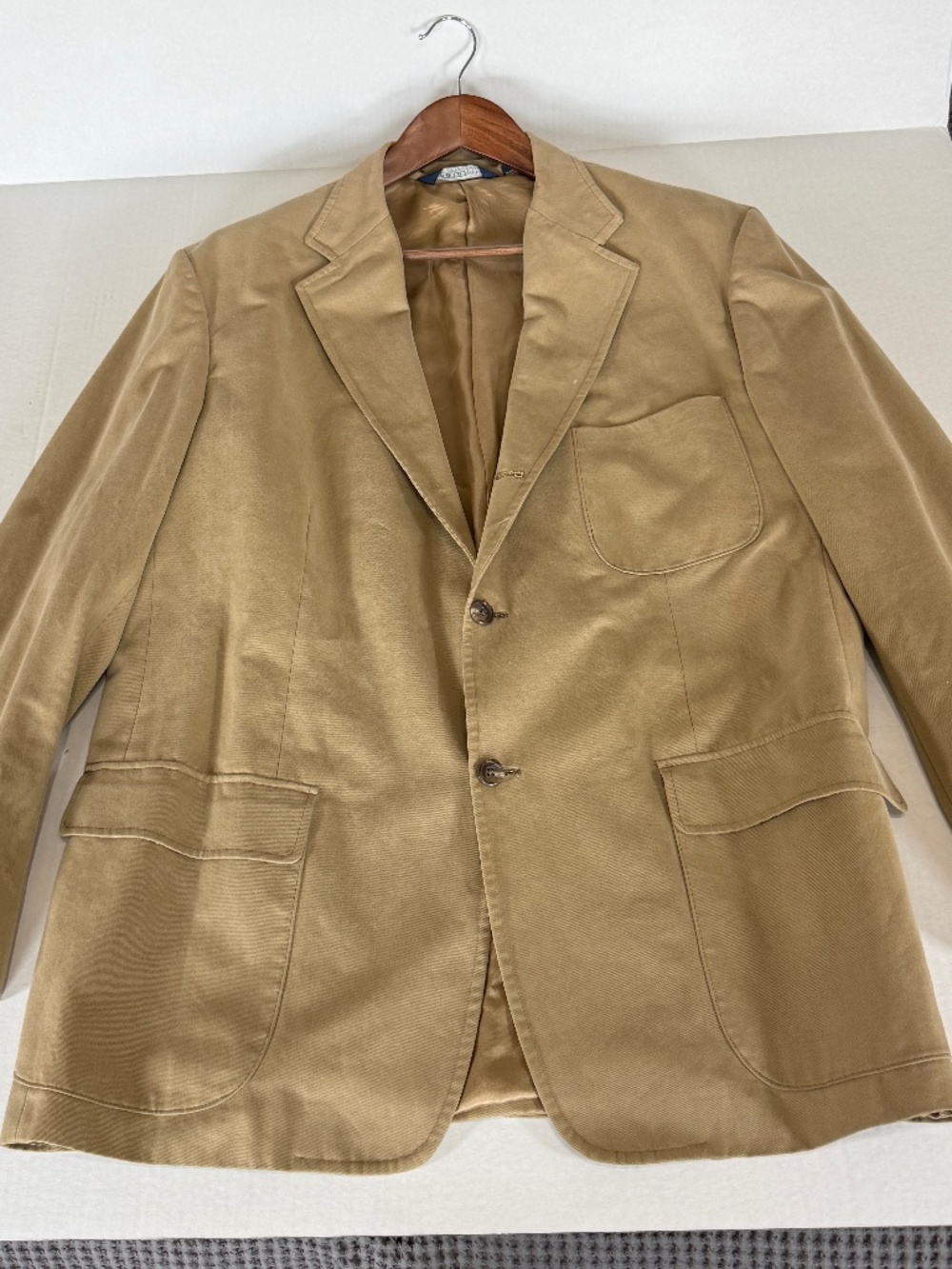 Polo Ralph Lauren XL Men's Sport Coat Blazer Tan